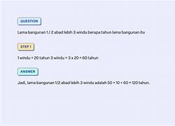 1 4 Abad Itu Berapa Tahun